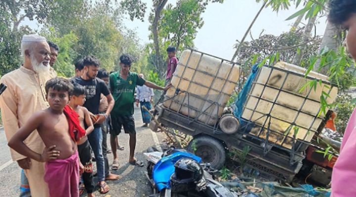 কোটালীপাড়ায় মোটরসাইকেল-টমটমের সংঘর্ষে কলেজ ছাত্র নিহত